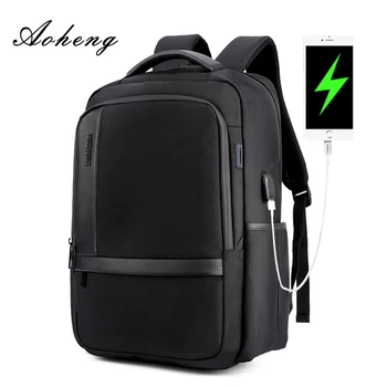 

Waterproof 15.6inch Laptop Nylon Casual Business Men's Computer Backpack Shockproof Computer Compartment Travel Leisure