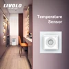 LIVOLO-Sensor de inducción de humedad y temperatura estándar europeo, Control inalámbrico por Wifi, Interior de medición Real ► Foto 2/6