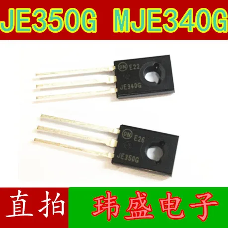 10 шт./лот MJE350G JE350G+ MJE340G JE340G TO-126