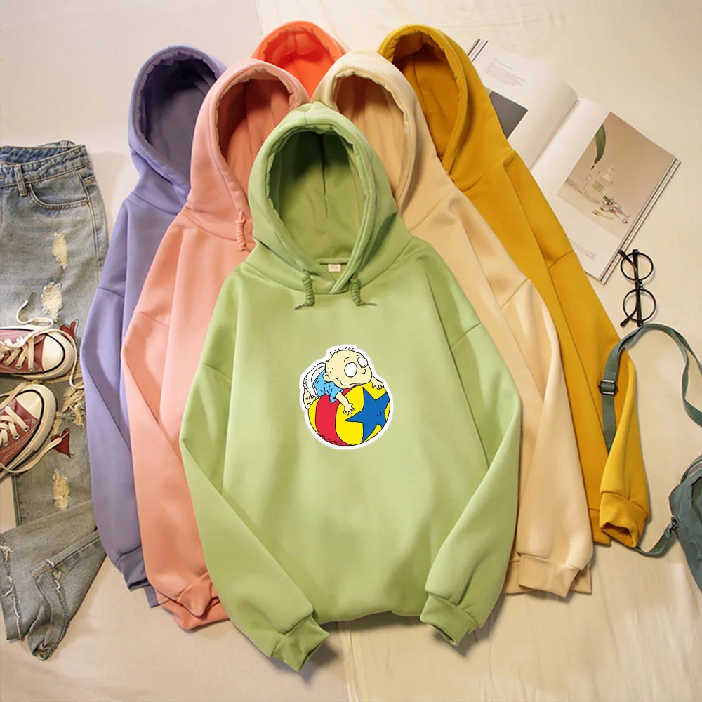 

Anime Character Graphics Print Funny Kawaii Harajuku Sweatshirt Warm Streetwear Oversize Cute Hoodie Female Kpop Hoody Ladies