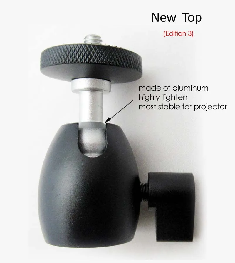 total, rotação de 360 graus, inclinação 30kg