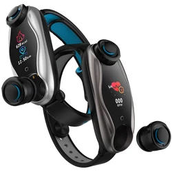 2021 relógio New Smart Watch Wireless Bluetooth Earphone 2 In 1 Bluetooth 5.0 Chip IP67 Waterproof Sport Smartwatch Men Women 2021 relógio New Smart Watch Wireless Bluetooth Earphone 2 In 1 Bluetooth 5.0 Chip IP67 Waterproof Sport Smartwatch Men Women
