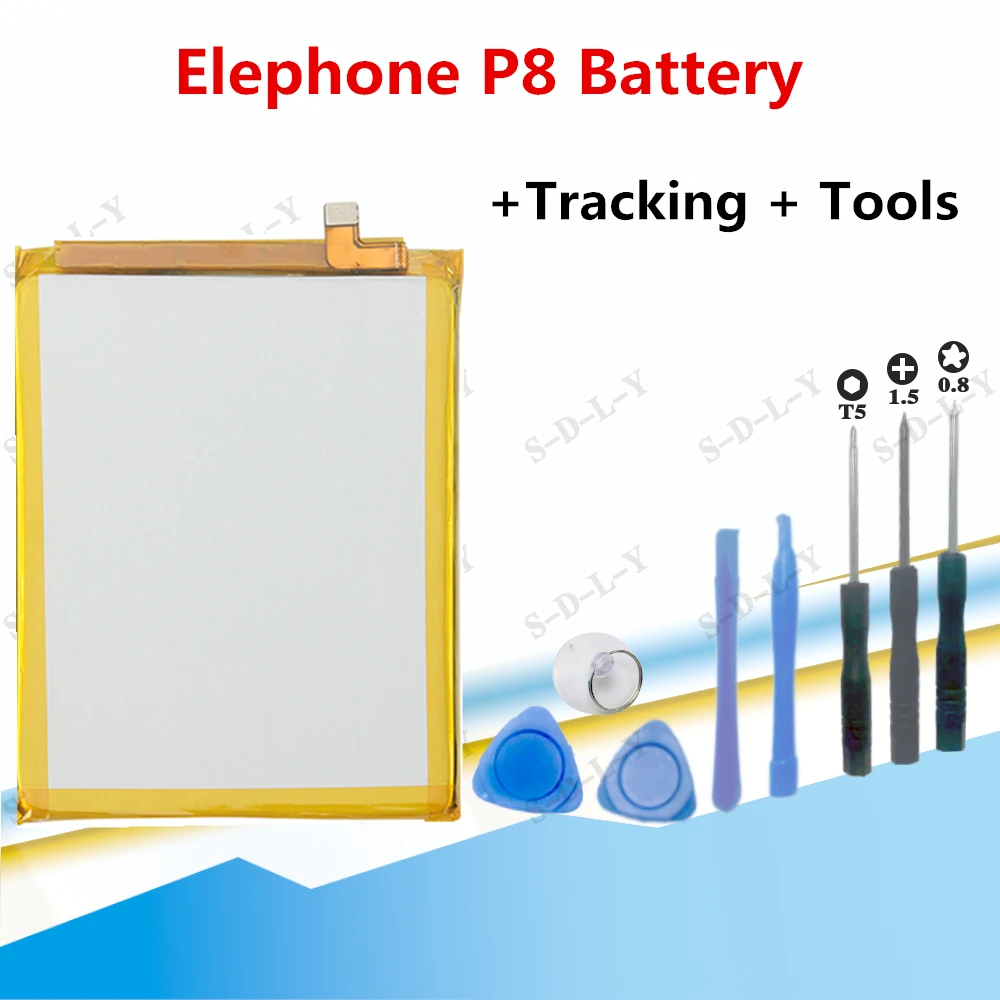 100% Оригинальный Elephone p8 Батарея 3600 мА/ч P8 смартфон Замена мобильных телефонов|p8