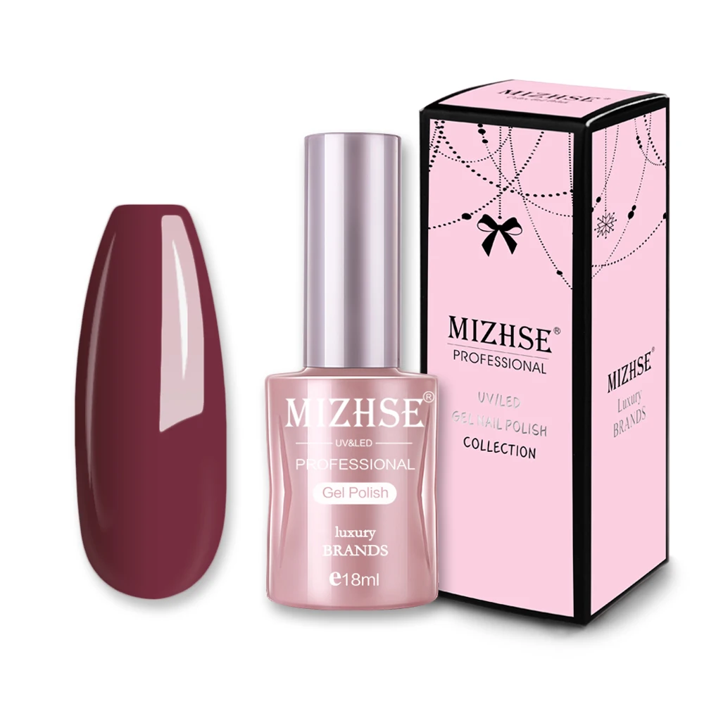 MIZHSE 18 мл УФ гель лак для ногтей светодиодный лак для ногтей для маникюра Vernis Полупостоянный Матовый верхний гель для базового покрытия лак для ногтей - Цвет: DSH005