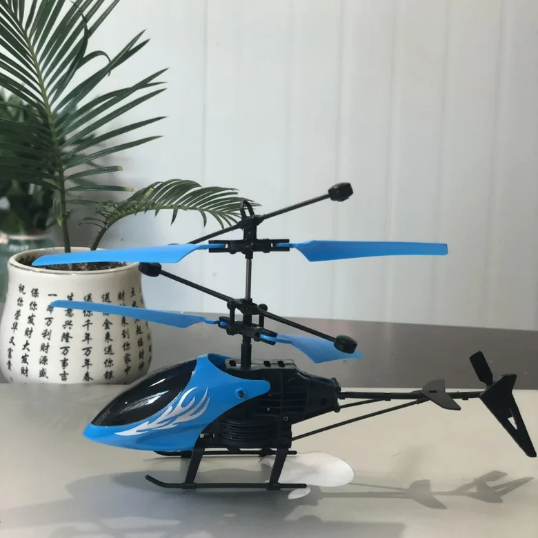 

Hot Selling Sensing Helicopter Airplane Remote Control Shining Sensing Airplane 3 Seconds Start Suspension Induction Vehicle