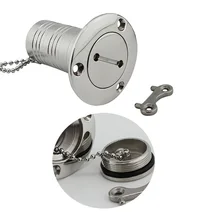 Замена морской палубе наполнитель аксессуар замена 316 нержавеющая сталь W/ключ 1-1/" бак для наполнения воды