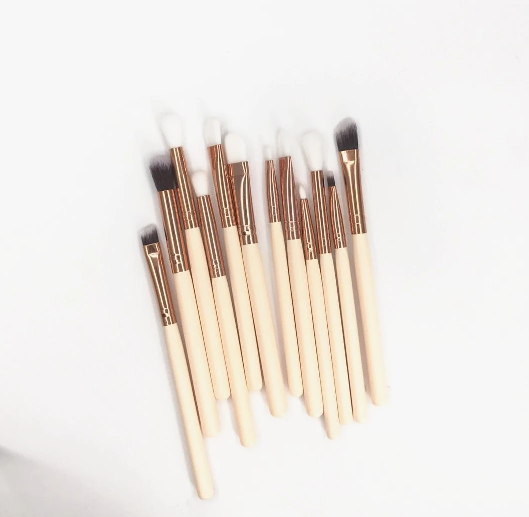 12pcs /set Makeup Brushes Set Powder Foundation Eyeshadow Eyeliner Lip