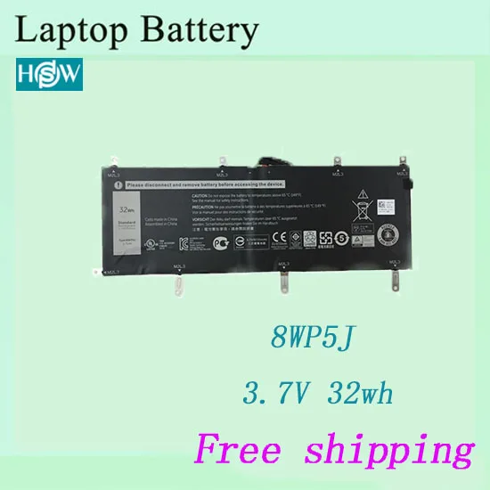 Горячая 8WP5J Аккумулятор для ноутбука DELL Venue 10 Pro 5000 5055 батарея