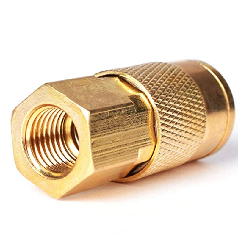 Top-12Pcs комплект быстроразъемных соединителей 1/4 дюймов NPT для мужчин и женщин комплект быстроразъемных соединителей для воздушного шланга