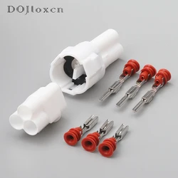 1/5/10/20/50 Sets 3 Pin MT Sealed 2.2 MM Male Female Automotive Wire Connector With Terminal And Seal Rubbre6187-3231 6180-3241