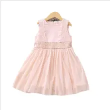 Детское платье с блестками; модные высококачественные детские платья принцессы; Европейская детская одежда; платье для малышей