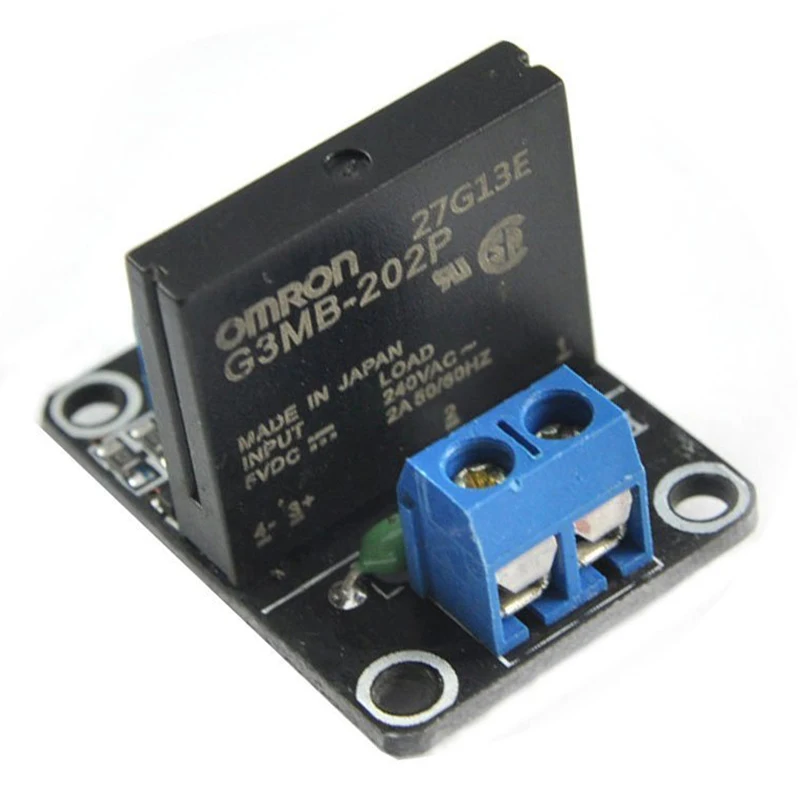 

Hot Sale 5v 1 Channel SSR Solid-state Relay High Level Trigger 2a 250v Precise for Arduino Solid State Relay Module
