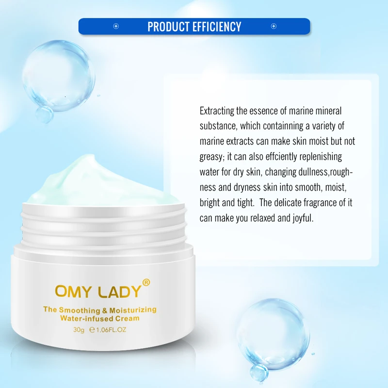 OMY LADY Face Cream Whitening Moisturizing Face Creams Deep Hydrating Anti Aging Lifting Firming Tender Facial 4