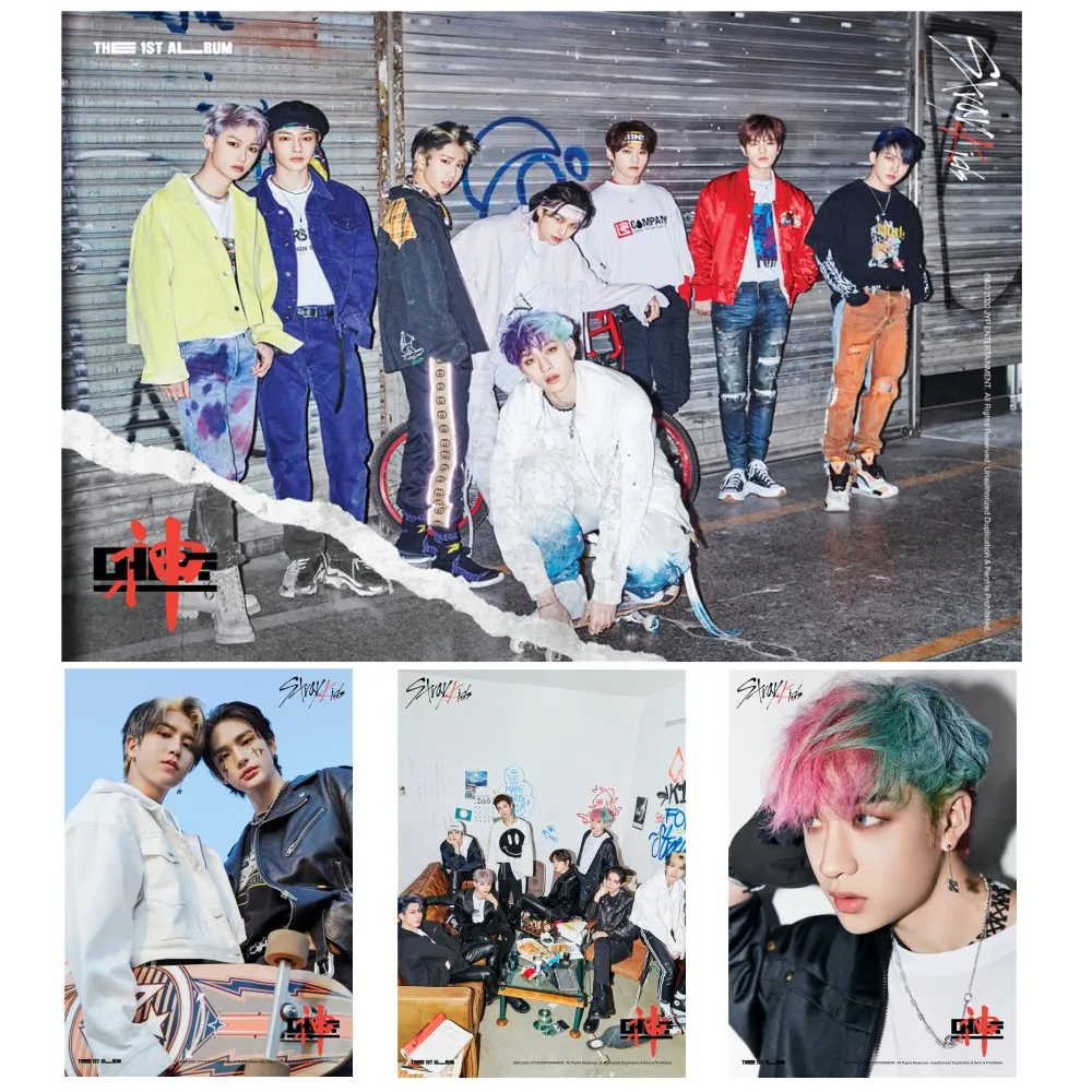 Kpop Stray Kids плакаты с меню богов GO LIVE IN LIFE прозрачный Плакат украшение для спальни