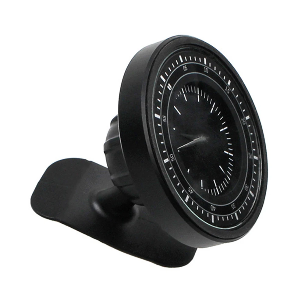 

Metal Clock Car Magnetic Phone Holder 360 Rotation Bracket for Universal Phones GPS _WK