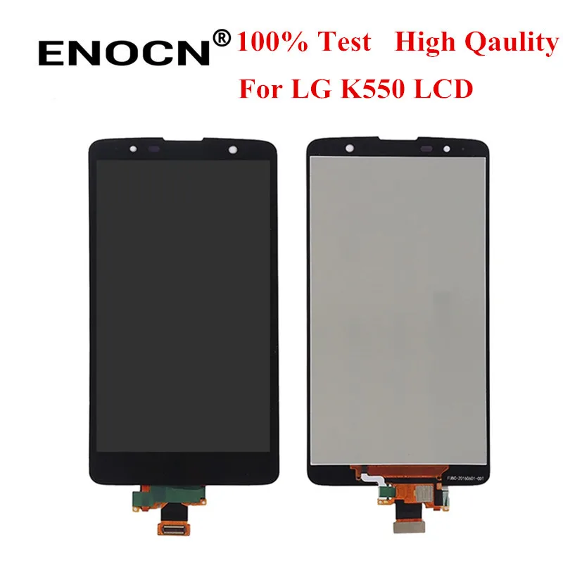 ENOCN Original For LG Stylo 2 Plus K550 MS550 LCD Display with Touch Screen Digitizer Assembly frame free shipping | Мобильные