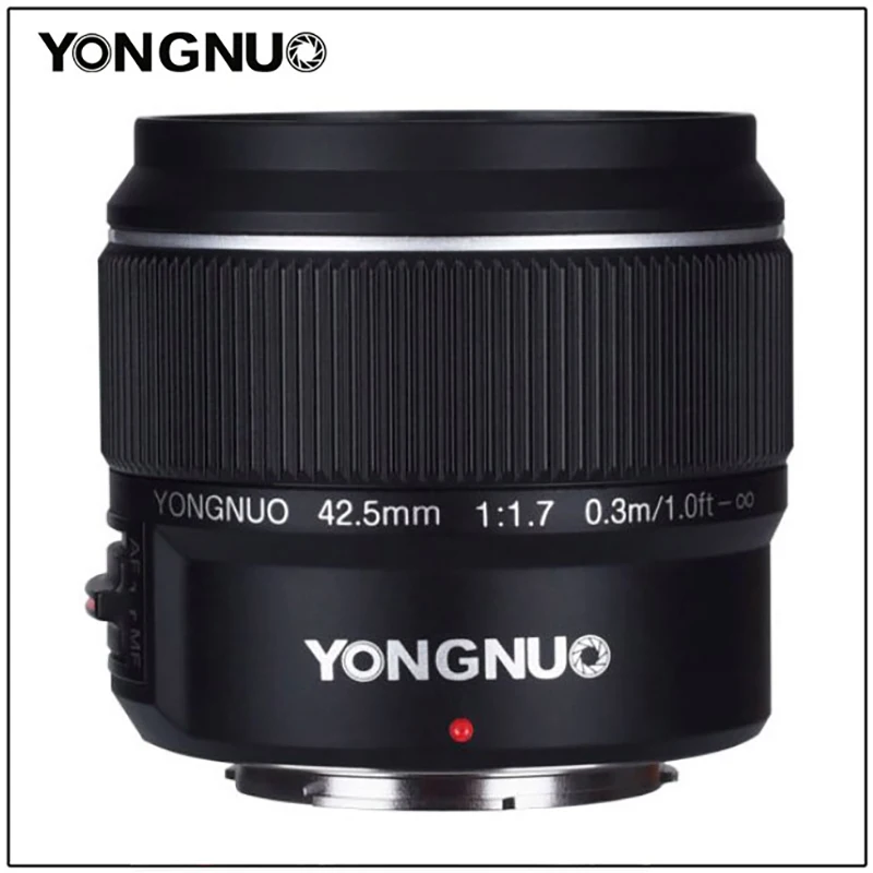Стандартный объектив Yongnuo 4 / 3 с фиксированным фокусом STM yn42 5 мм f1.7 Panasonic GH5 g85