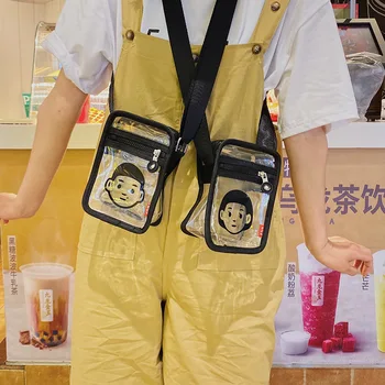 

Mini Transparent candy bag female summer 2020 new cartoon pattern mini crossbody bag fashion small shoulder bag Crossbody bag