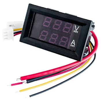 

DC0-100V 100A LED DC Dual Display Digital Current and Voltage Meter