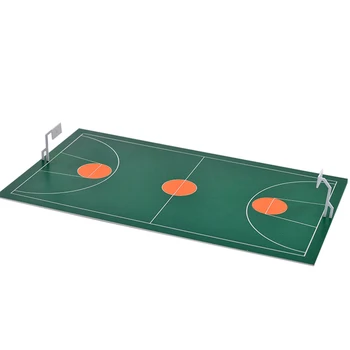 

19.9 X 11.4cm 1:150 Scale DIY Architecture Sand Table Landscape Basketball Court Model For People Over 8