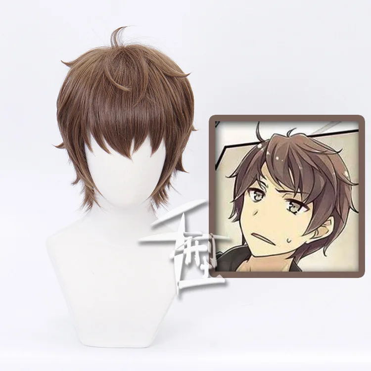Парик для косплея Rascal Not Dream Of Bunny Girl Senpai Men Azusagawa Sakuta парик азусагава сакута