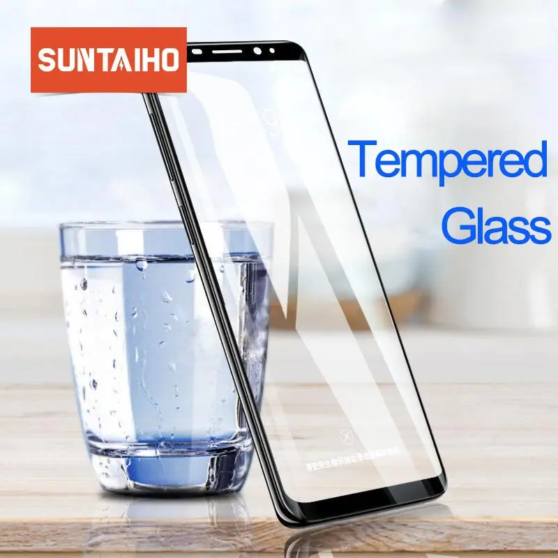 Suntaiho закаленное стекло на samsung Galaxy A30 A50 A40 A70 протектор экрана для S9 S8 plus note 8 9