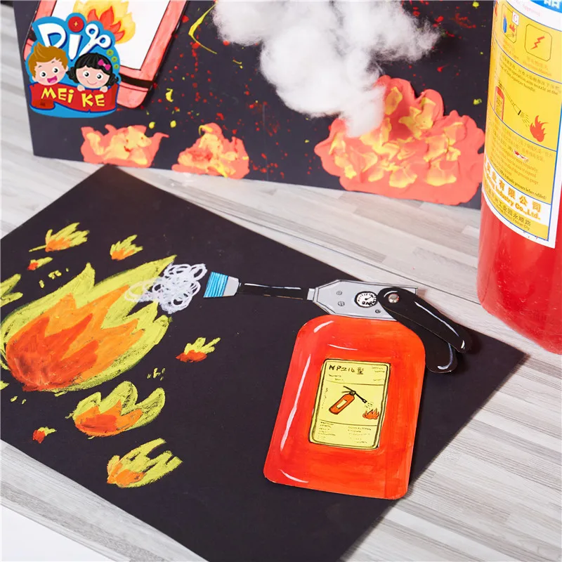 Огнетушитель DIY игрушки для детей детский сад руководство обучения обучающие игрушки Монтессори обучающие средства детские игрушки