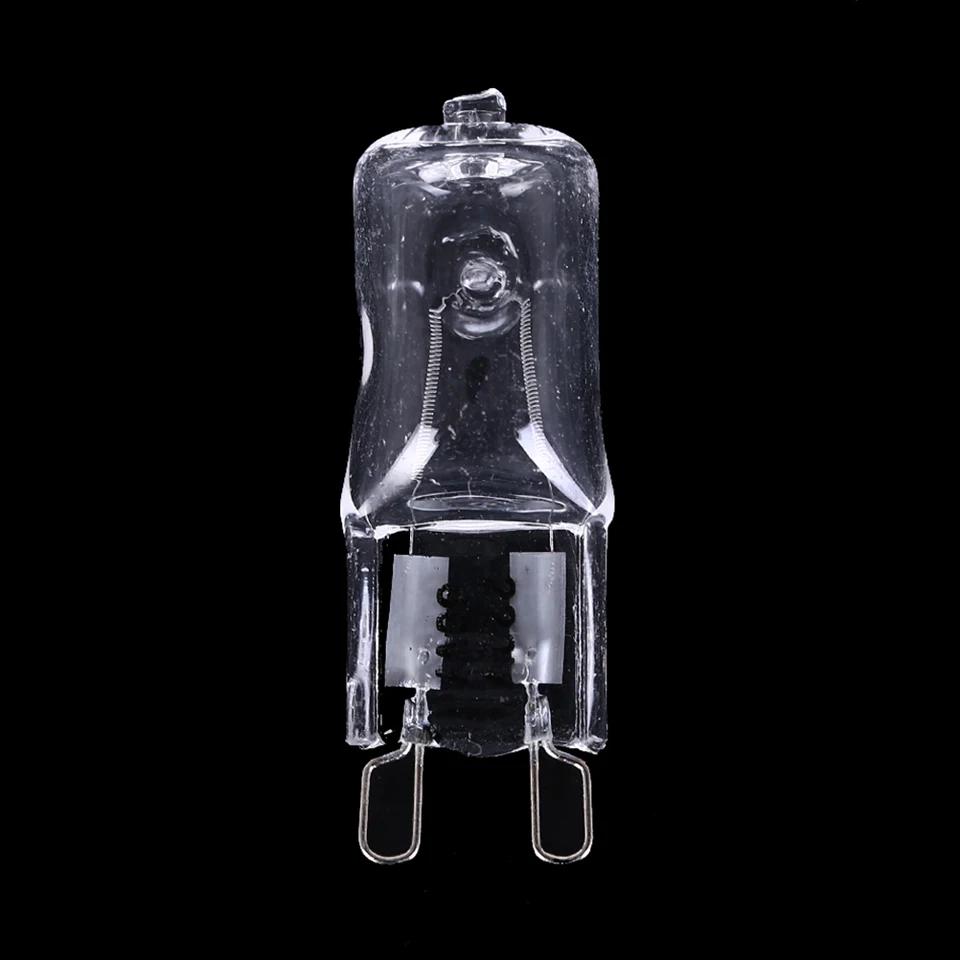 G9 230V 40W Halogen Bulb Clear Glass G9 High Temperature 2900K Warm Light Oven Light Refrigerators Ovens 10 pcs