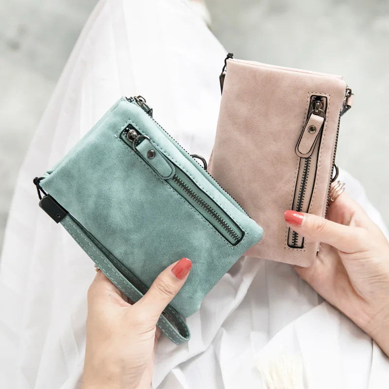 

Amoy Printed Leather Goods * Dull Polish Wallet Women's Short Hipster Folding 2019 New Style Korean-style Cute Simple Wallet
