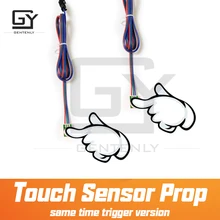 Реквизит побег из комнаты сенсорный датчик Опора касание в то же время, чтобы разблокировать реальной жизни Приключения игровые подпорки GENTENLY Потайная комната