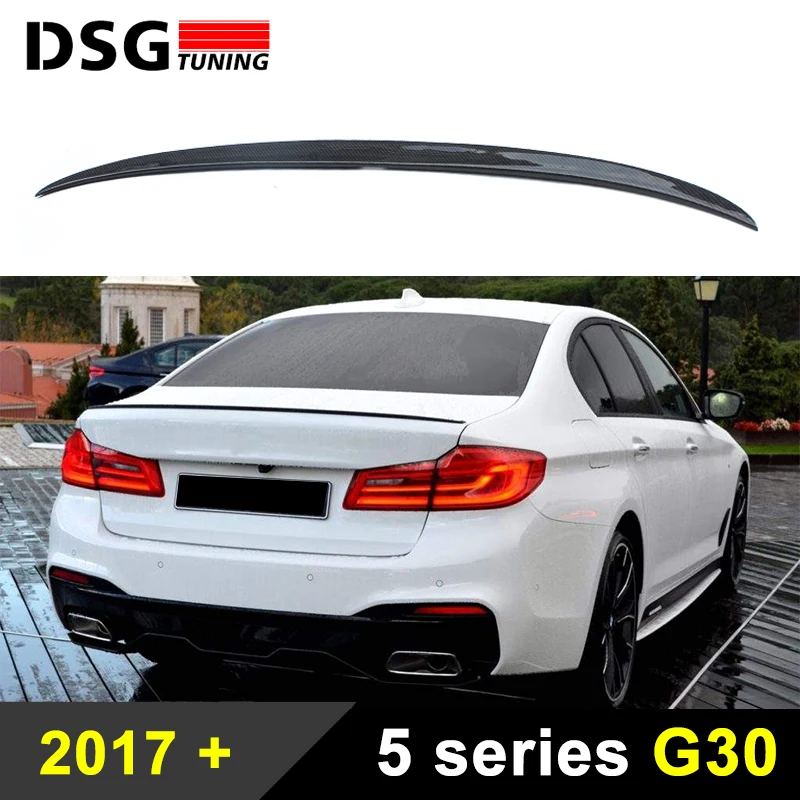 Задний спойлер G30 из углеродного волокна для BMW 5 Series G30|boot spoilers|spoiler for bmwspoiler wing |