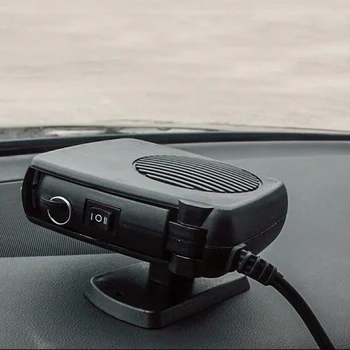 

Car Heater Heating Fan 2in1 Vehicle Portable Temperature Control Device 12V 150W Dryer Windshield Demister Defroster