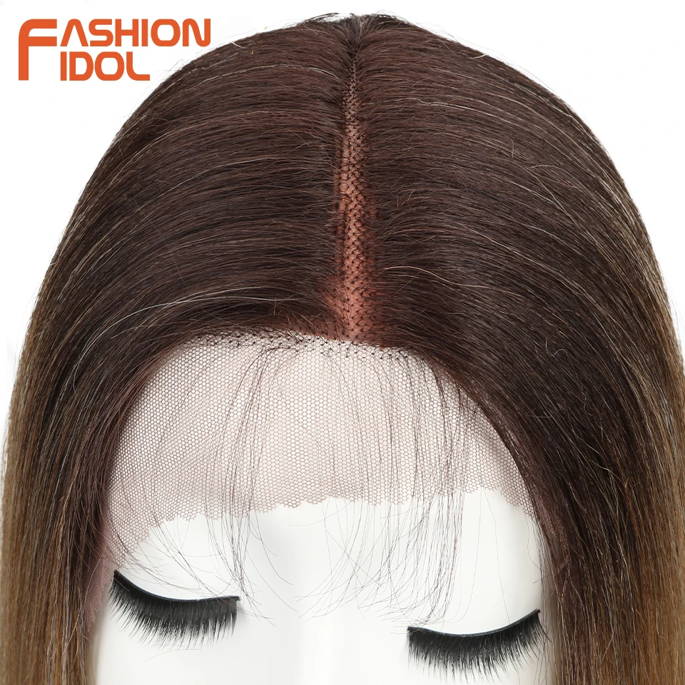 10 Inch Bob Wigs Straight Hair Lace Wigs For Women Cosplay Ombre Blonde Heat Resistant Fake Hair Synthetic lace front wig lace wigs womens synthetic wigs synthetic wigs