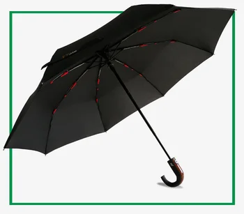 

Classic English style Umbrella Men Automatic Strong Wind Resistant 3 Folding Umbrella Rain Women Business Male Quality Parasol