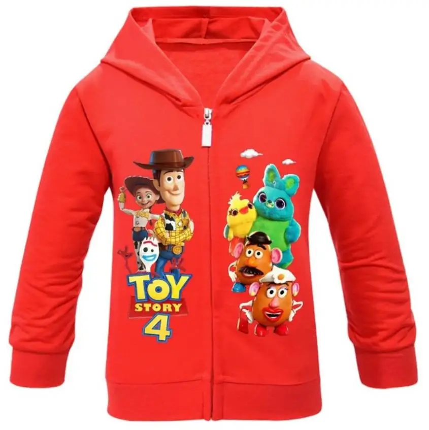 Одежда для мальчиков и девочек 4 Forky Alien Woody толстовки с капюшоном детская футболка детские футболки пуловеры с рисунком аниме топы - Цвет: style 2