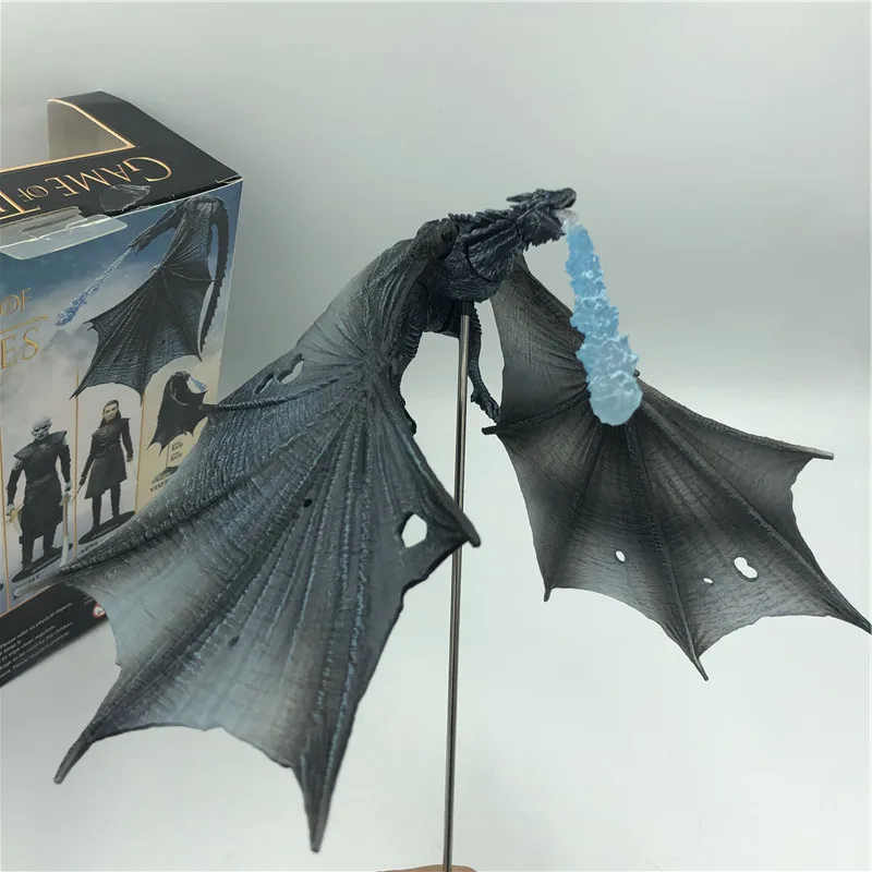 Игра престолов Ice Dragon Joint подвижный вер. ПВХ фигурка из фильма модель украшения игрушки для подарка 19 см