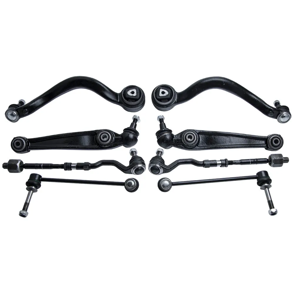 8x Front Lower Suspension Kit Wishbone Control Arms For BMW X5 X6 E70