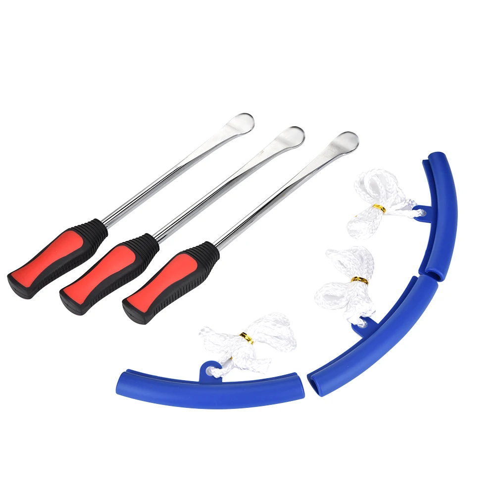 6pcs Set Tire Lever Rim Protector Auto Bicycle Bike Repair Wheel Recombinant Detachable Tool Replacement Tools Kit |