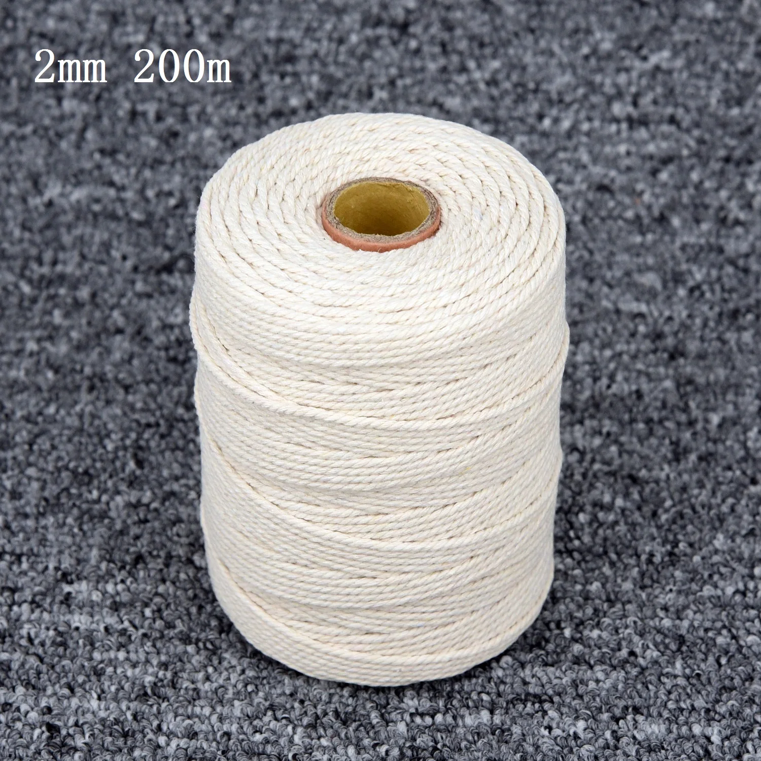 1 мм 3 диаметр хлопок три витой веревочный шнур шпагат ремесло использовать