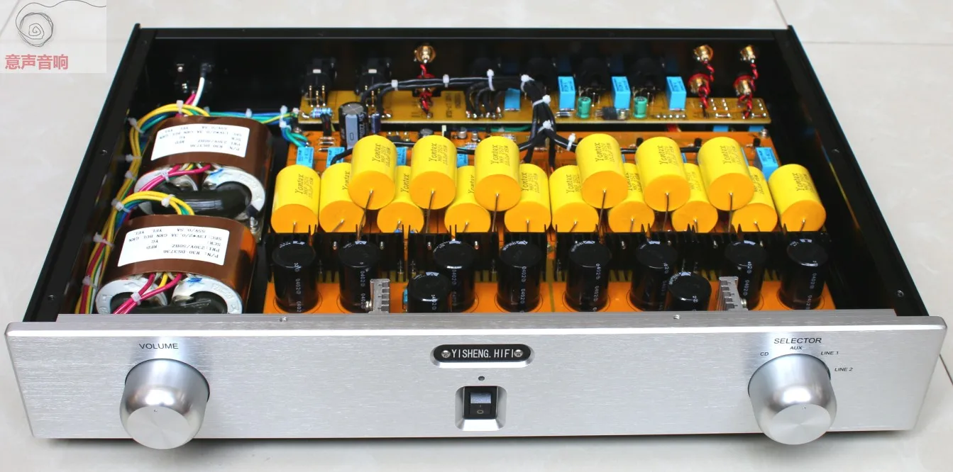 

Based On PASS 1.7 Preamplifier Line Field Effect Tube Class A Full Balance Preamp