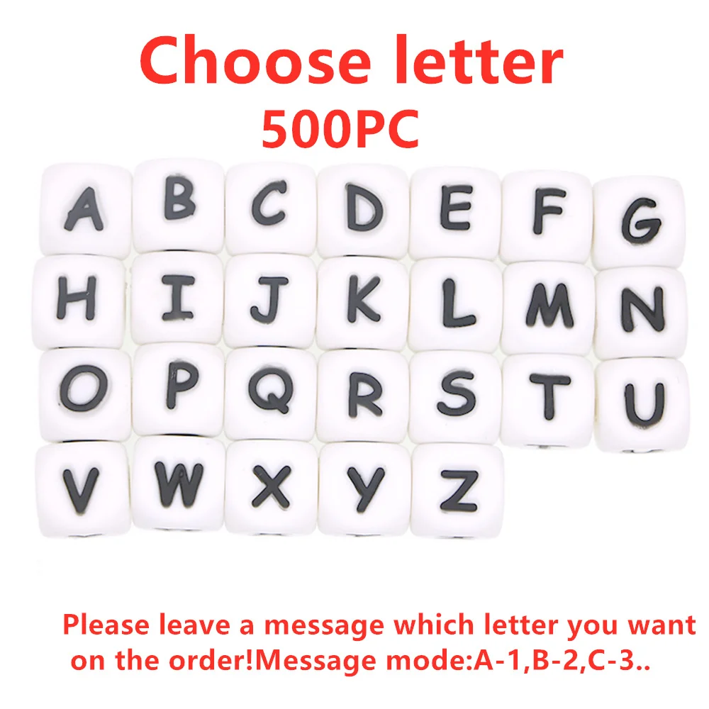 500pcs Choose letter
