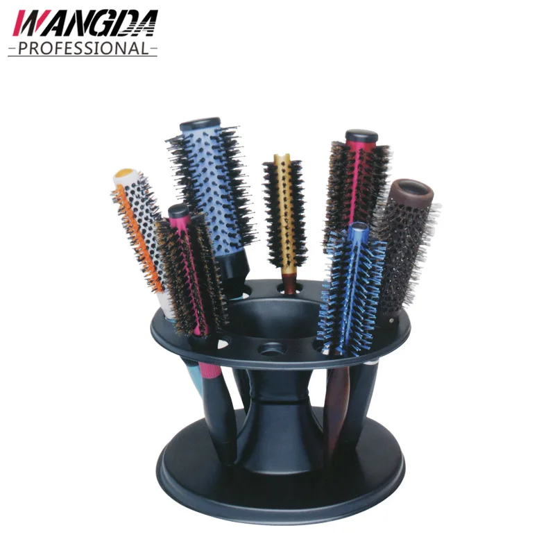 

Hair Comb Shelf Big Flower Comb Holder Ceramic Comb Display Rack Hair Dressing Tool Bracket Plastic Stand Holder