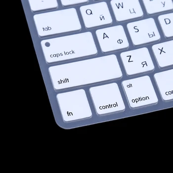 

US Version Russian Keyboard Silicone Skin Cover For Apple Macbook Air Pro 13 15 L4MD