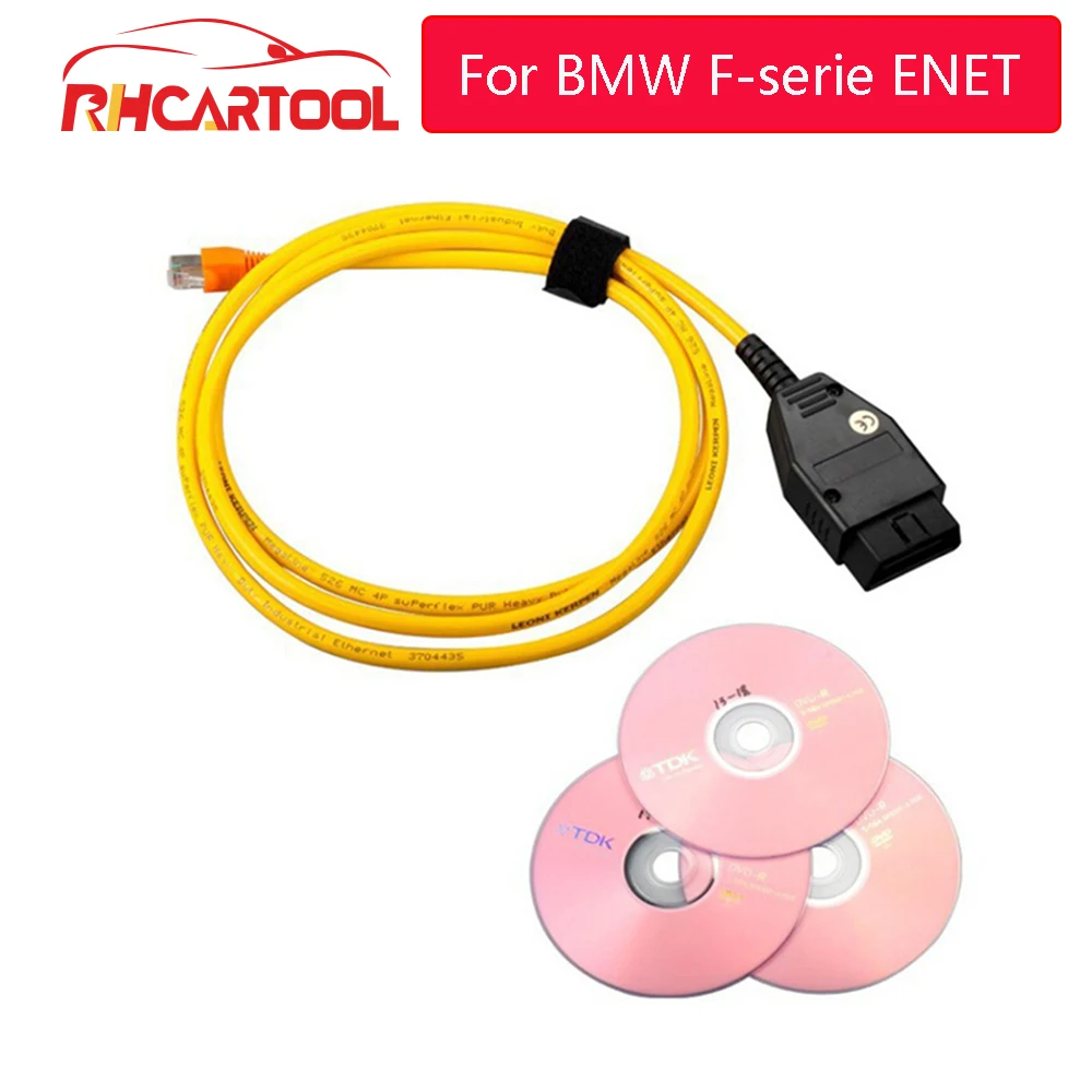 Автомобильный диагностический кабель ESYS для передачи данных BMW F series ENET Ethernet