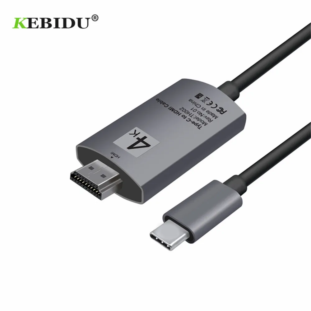 4K USB 3 1 USB-C type C к HDMI кабель HDTV адаптер для lenovo ThinkPad X1 MacBook Pro samsung S8 S9 |