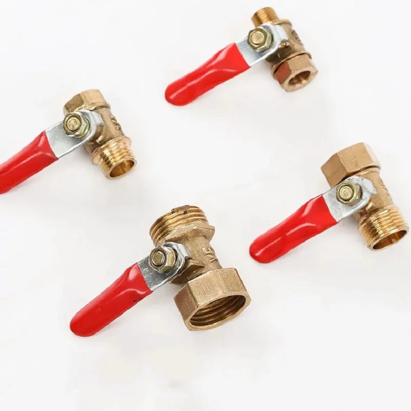 

Pneumatic Valve 1/8" 1/4" 3/8" 1/2Internal and external Thread Ball Valve Air Compressor Ball Valve Pneumatic components