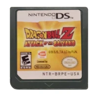 Attack Sayans USA DS игровой картридж Консоли Карты Dragon Bal серии Английский язык для nintendo DS 3DS 2DS - Цвет: Attack Sayans USA