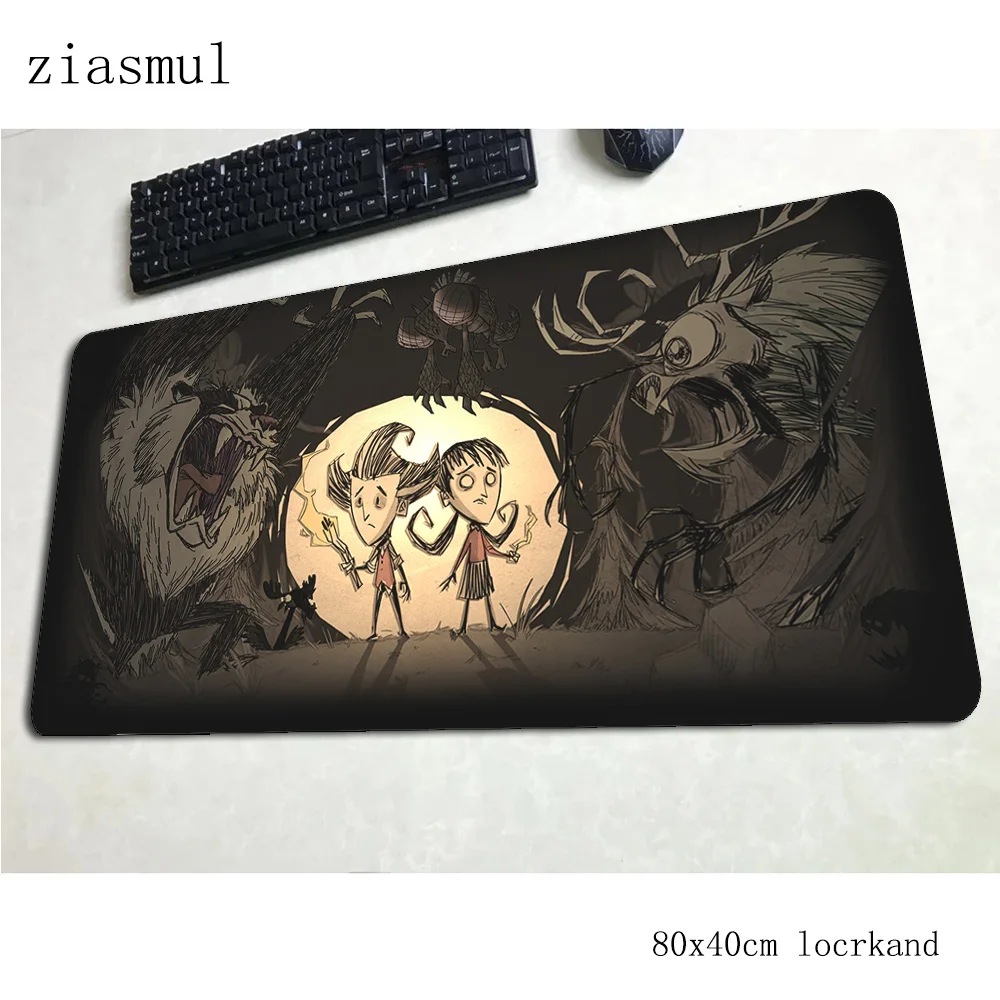 Dont starve mats 800x400x3 мм xl игровой коврик для мыши большая клавиатура Коврик для мыши лучшие аксессуары для геймеров коврик для мыши
