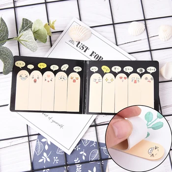 

200Pages Sticker Bookmark Marker Memo Pads Flags Finger Sticky Notes Sticker Paper
