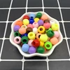 50pcs/lot 10x8mm Acrylic Spacer Beads Big Large Hole Beads For DIY Jewelry Making 17 Colors Pick ► Photo 2/6